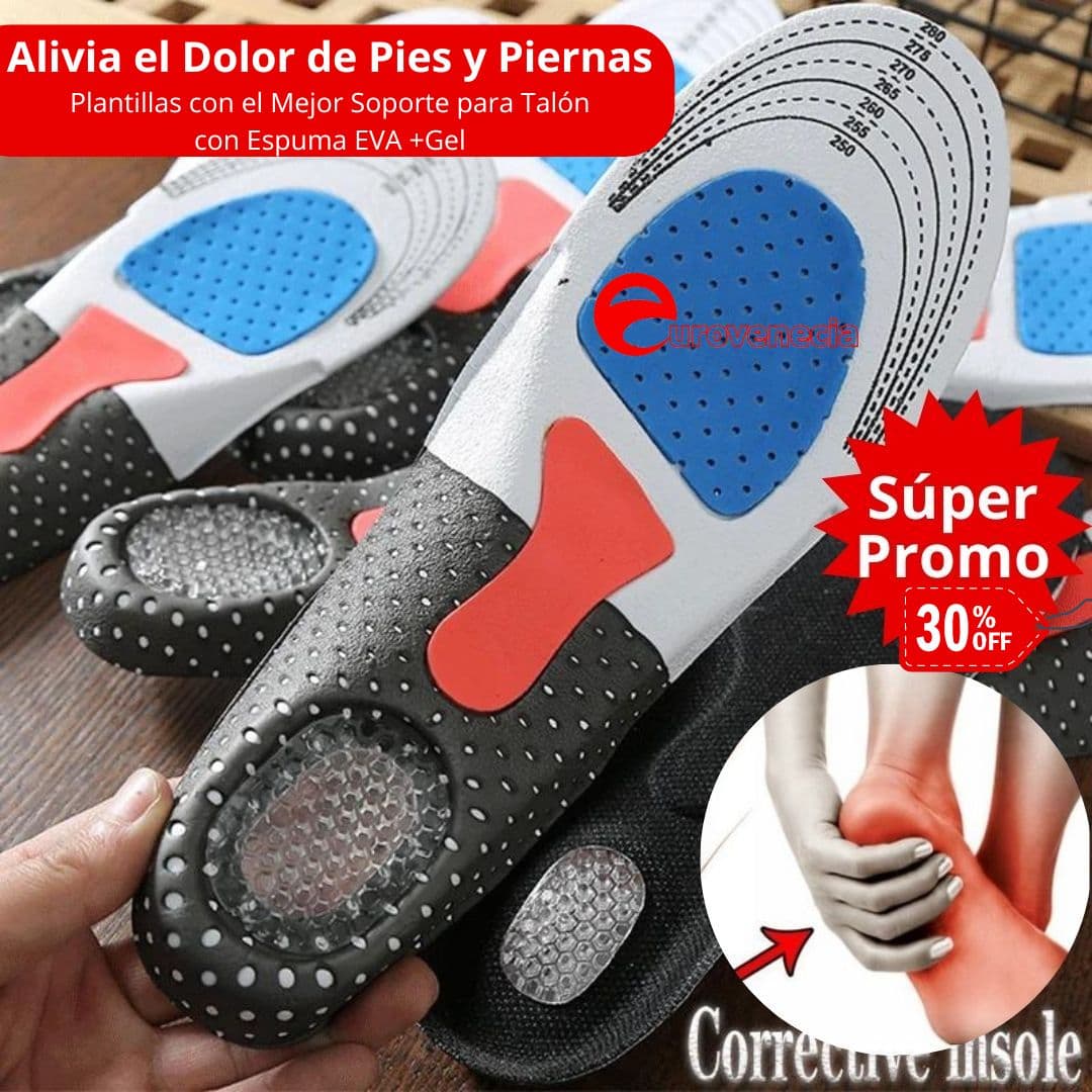 Plantillas Ortopédicas Plantar Pro