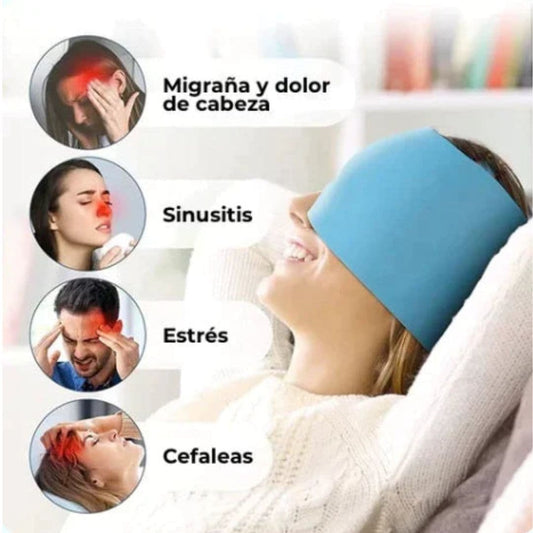 Gorro de Gel Terapéutico Para Dolor de Cabeza y Migraña!! !!SUPER PROMO 2X1!!