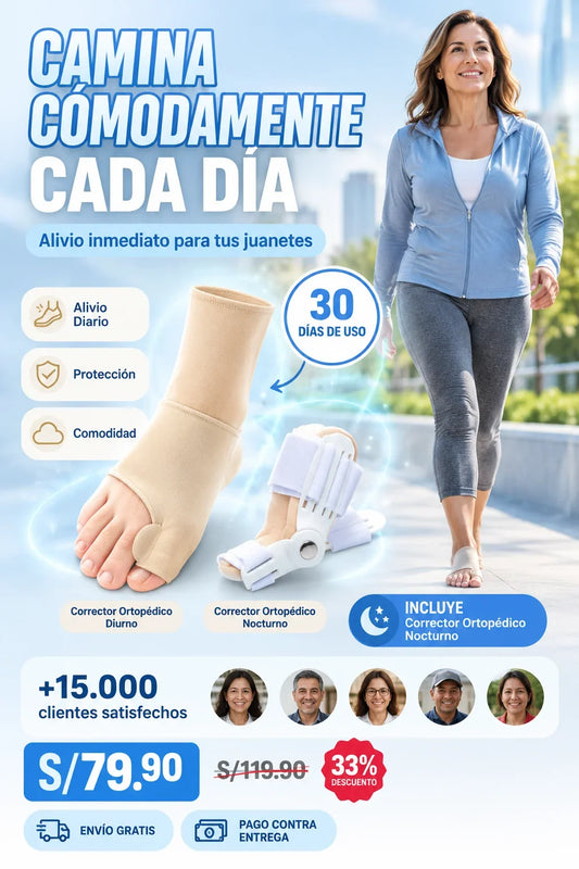Corrector Ortopédico Día y Noche